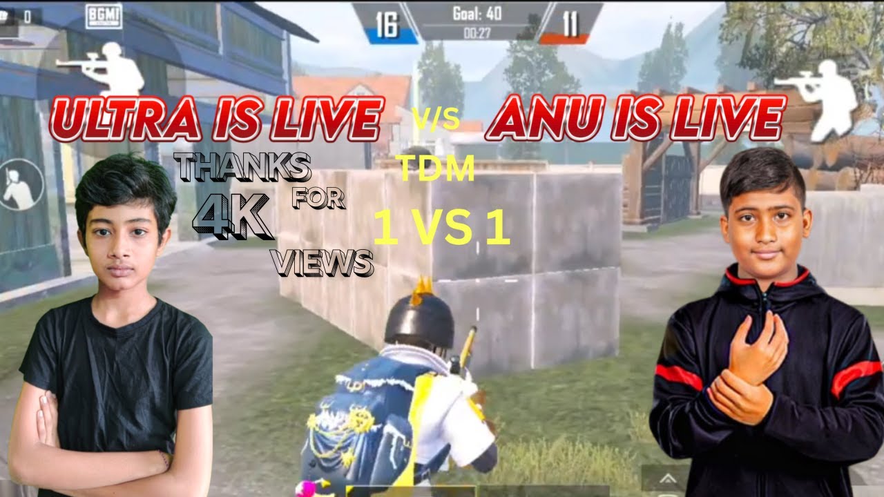ultra is live vs anu is live || bgmilivegameplay 