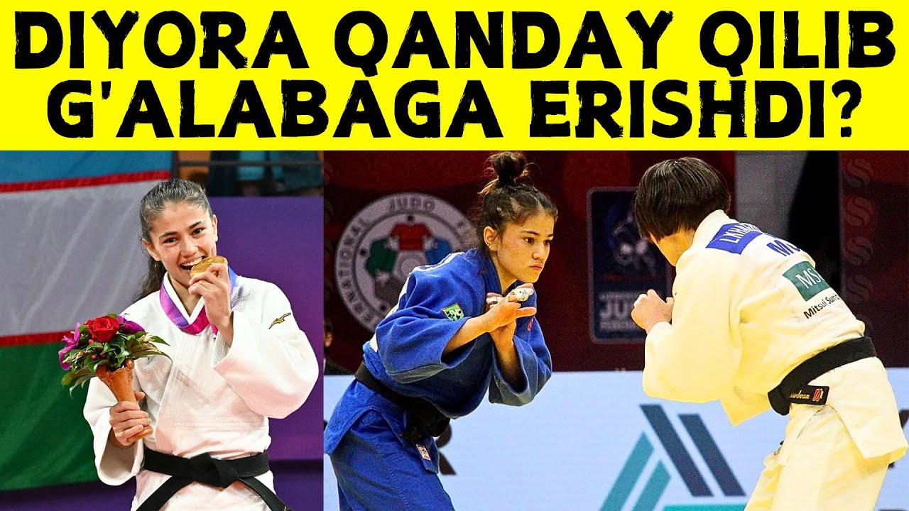 YAPONIYALIK SPORTCHINI YIG'LATGAN O'ZBEK QIZI - DIYORA KELDIYOROVA