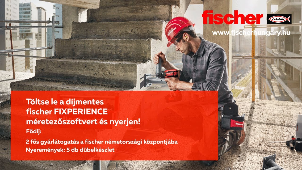 Korlátrögzítést tervez? Soha nem volt ilyen könnyű, mint a fischer FIXPERIENCE RAIL-FIX szoftverrel!