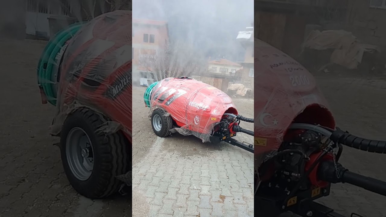 ERTANLAR 2000 lt atomizer İLK AÇILIM ISPARTA