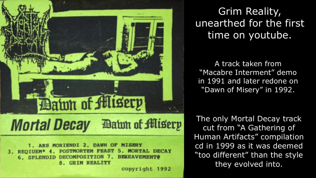 Mortal Decay - Grim Reality (1992)