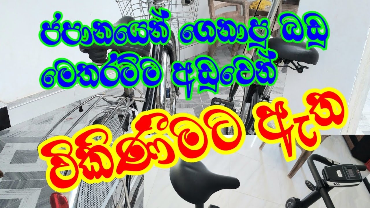 ජපානයෙන් ආනයනය කරනලද භාණ්ඩ රාශියක් අඩුම මිලකට දෙනවා