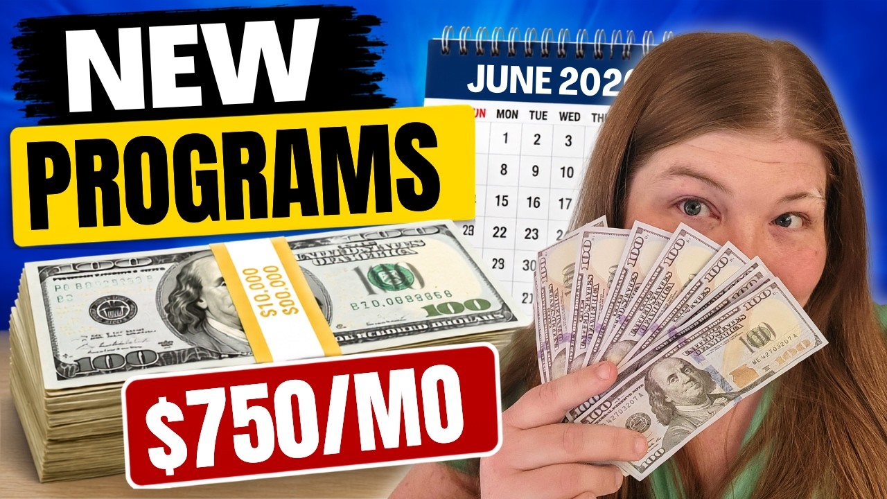 New June Guaranteed Income Programs Paying Up to $750/Month
