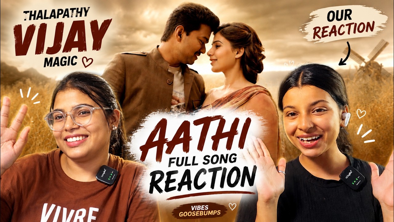 Aathi Song Reaction 😍 | Vijay Sir&rsquo;s Energy & Swag is UNREAL!