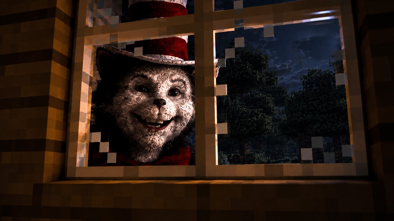 Minecraft's Cat in the Hat Horror Mod Was Watching...