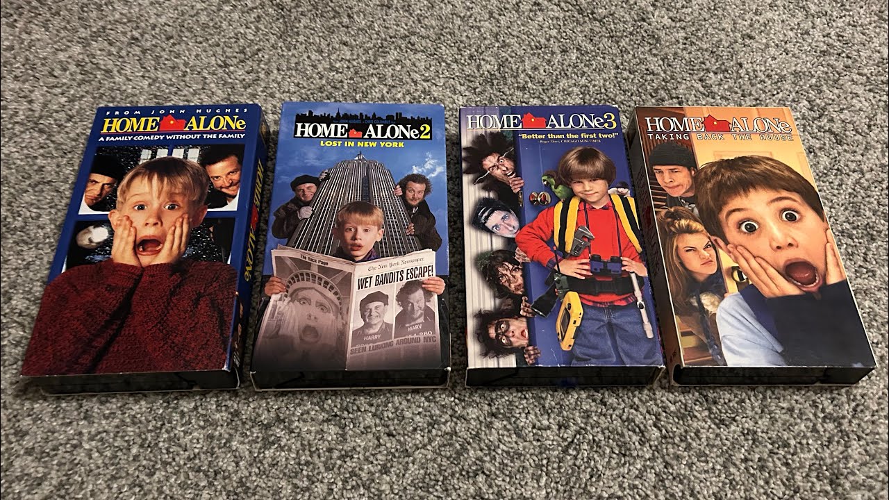 My Home Alone VHS Collection (2024 Edition)