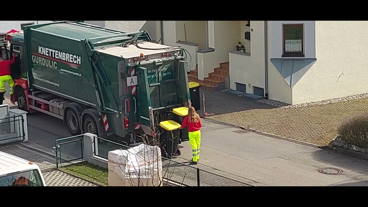 Plastik Müllabfuhr am 21.03.2022 in Baienfurt