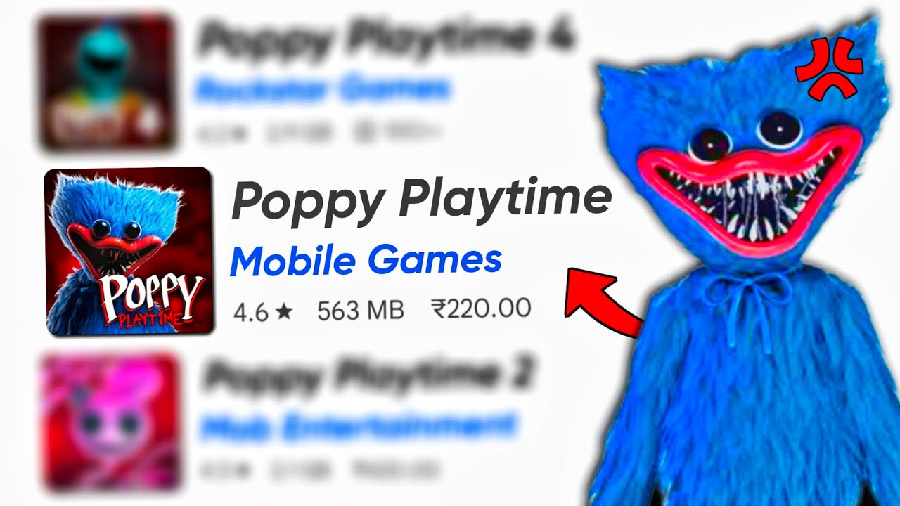 I Tried Every Poppy Playtime Games 😍 On Mobile 🔥