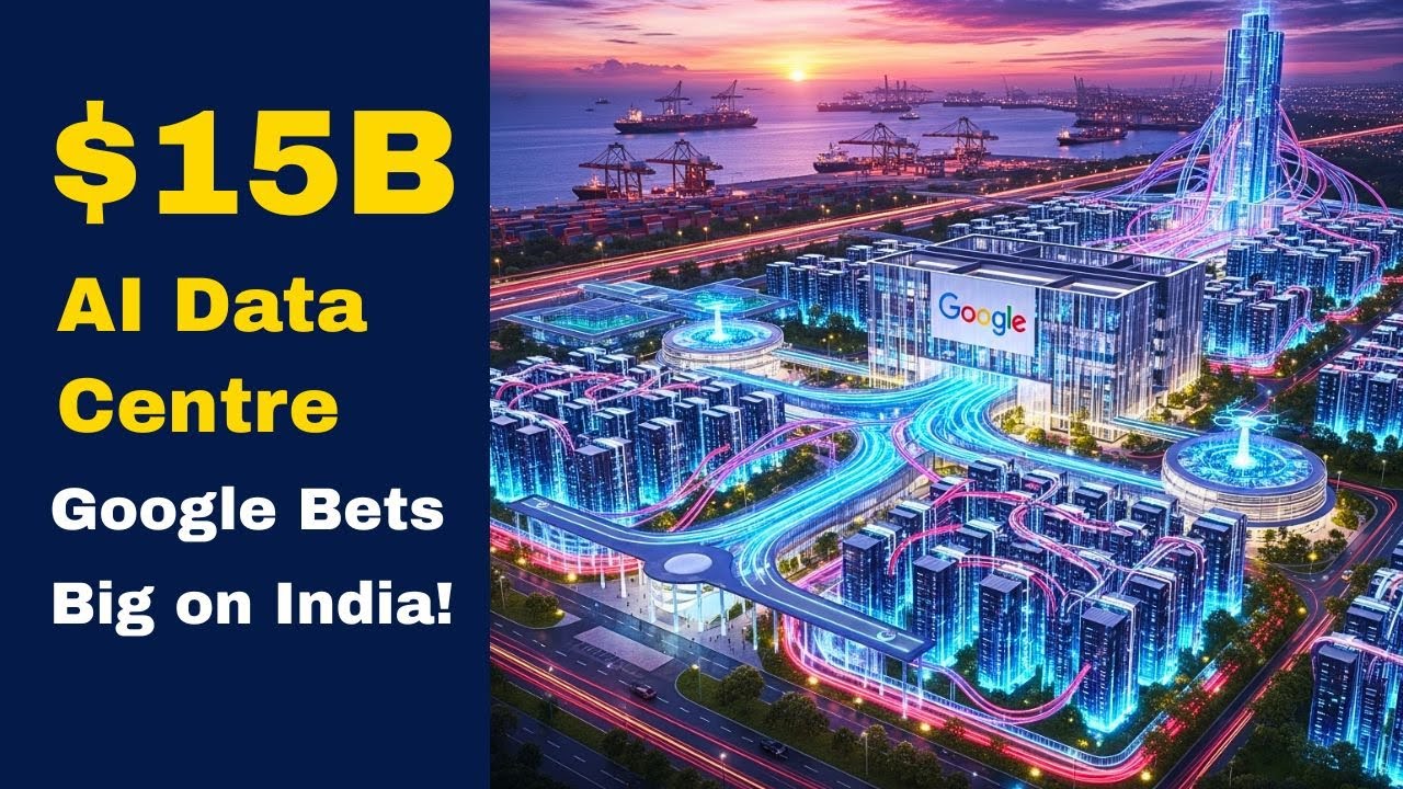 Google&rsquo;s Biggest India Investment Ever | $15B AI Data Centre Explained
