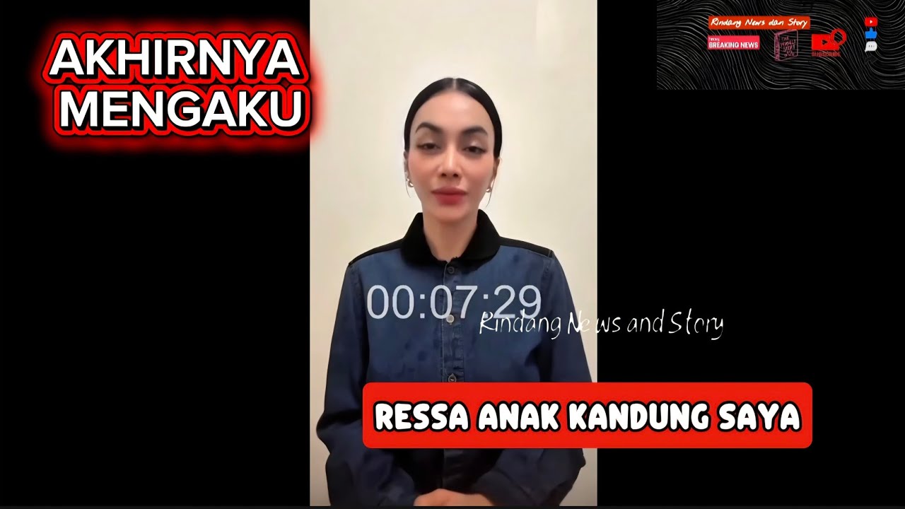 Denada Akhirnya Mengaku! Tangis Pecah Akui Ressa Anak Kandung, Minta Maaf di Depan Publik#denada 