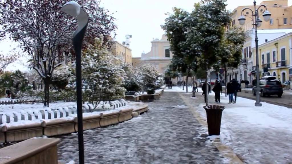Foggia e la sua bellezza - la nevicata del 31/12/2014
