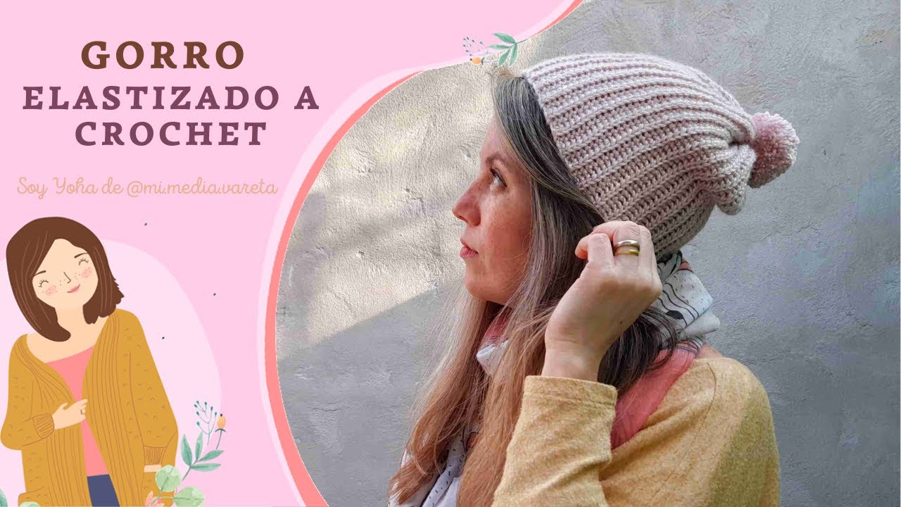 Cómo tejer un gorro a crochet paso a paso? Todas las tallas- En ESPAÑOL