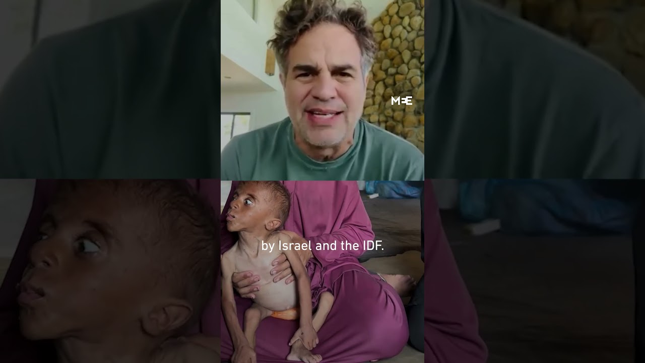 Mark Ruffalo urges the world to act after IPC declares famine in Gaza