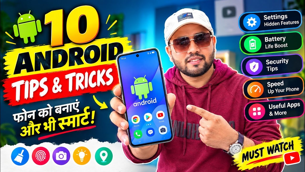 10 Android Tips & Tricks You MUST Know in 2026! 🤯 | Hidden Android Features