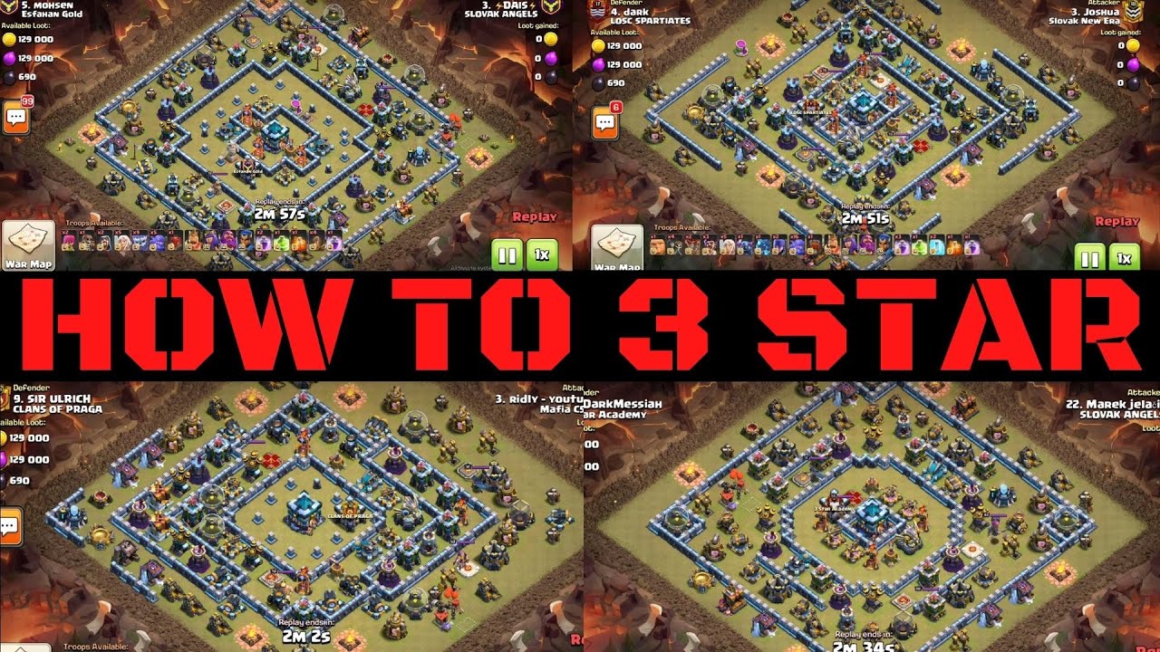Ring base how to play -  3 star on popular ring base th13 attack strategy 2020 Clash of clans