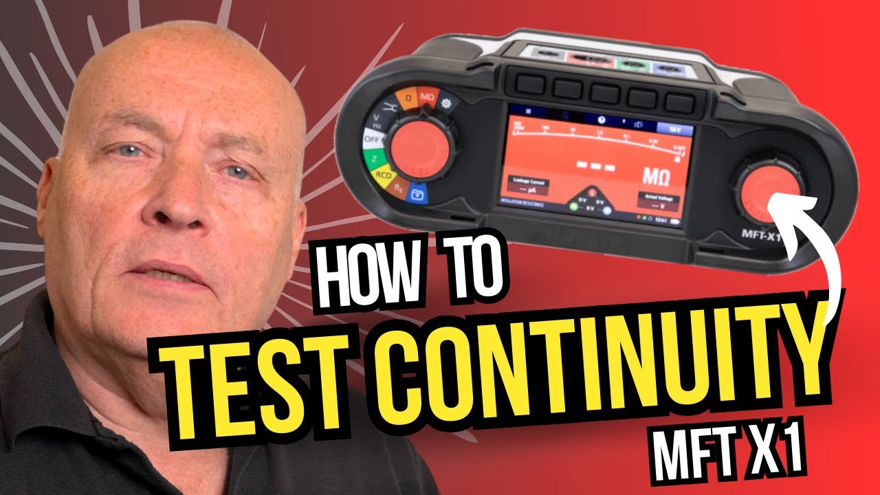 How to Test Continuity with a Megger MFT X1 - Easy!