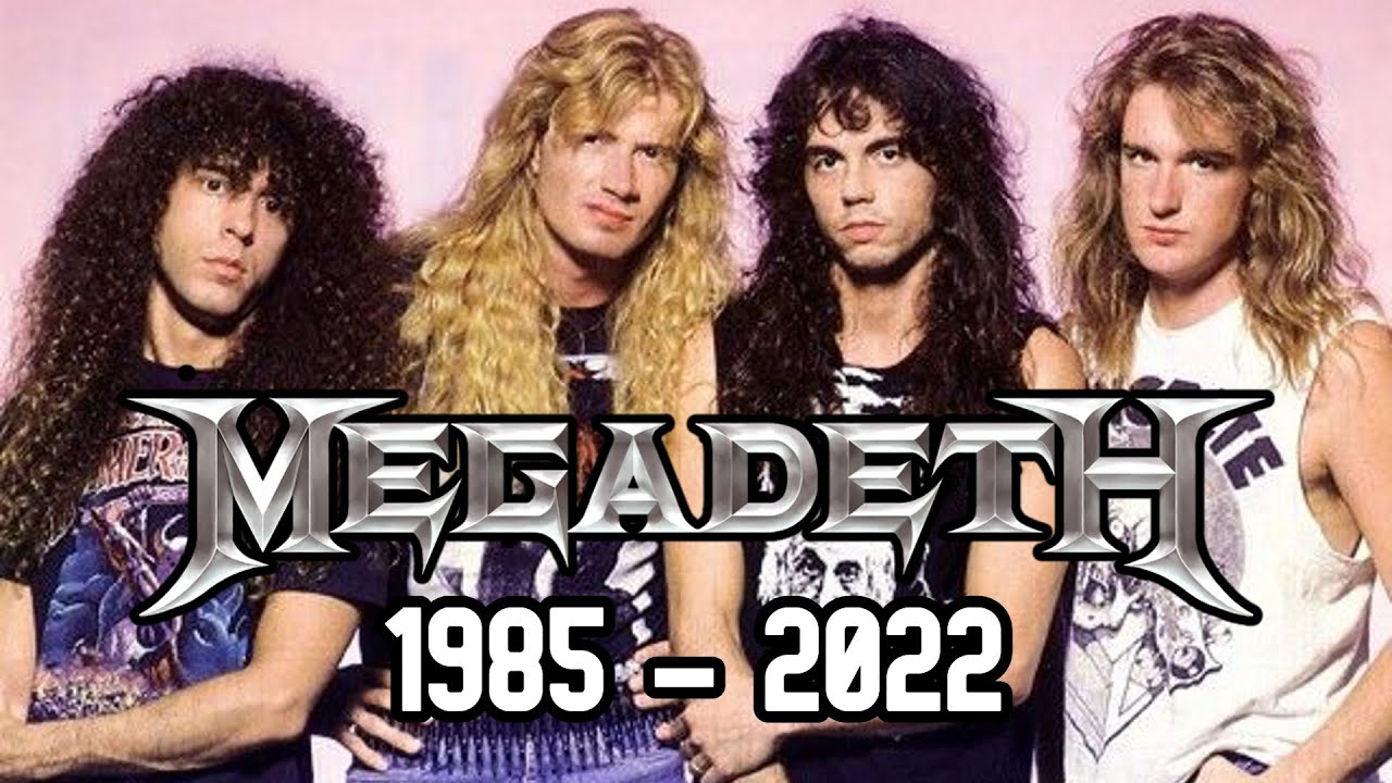 Evolution of MEGADETH (1985-2022)