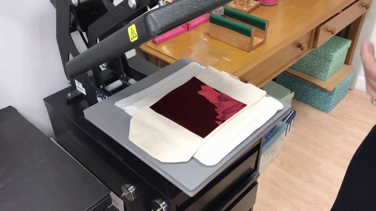 How to Press TRW Magic Foil to a Canvas Bag
