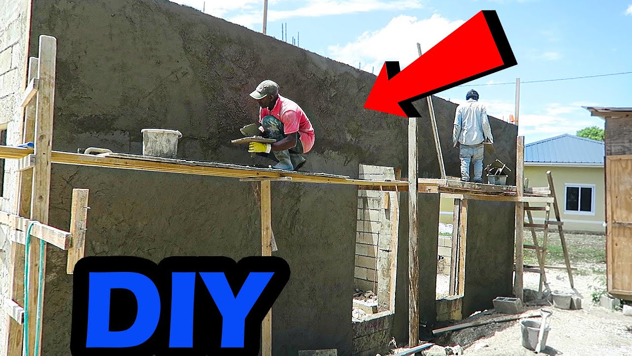 Plastering Of Walls/ Flashing/Stucco IN SECONDS!!