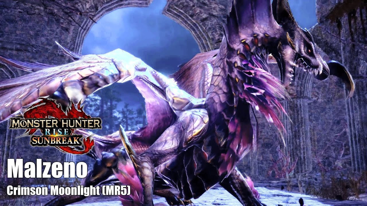 MHR Sunbreak PC ║ Malzeno MR5 vs LS Duke's Sinclair R9  ║ MHRSB Solo Longsword Gameplay