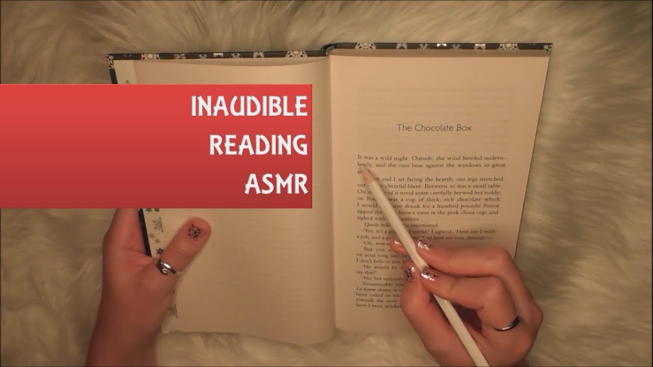 ASMR - 1 HOUR INAUDIBLE READING *tingly, clicky whisper, no intro*