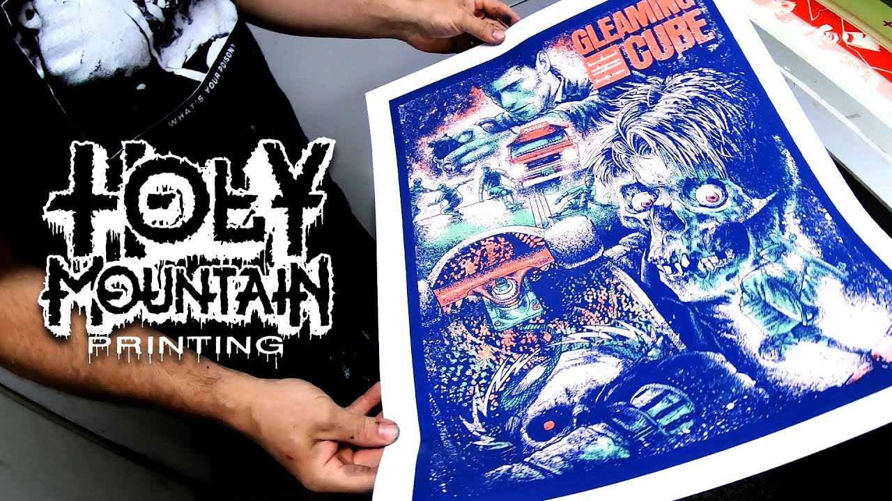 Gleaming The Cube - Screen Printed Poster