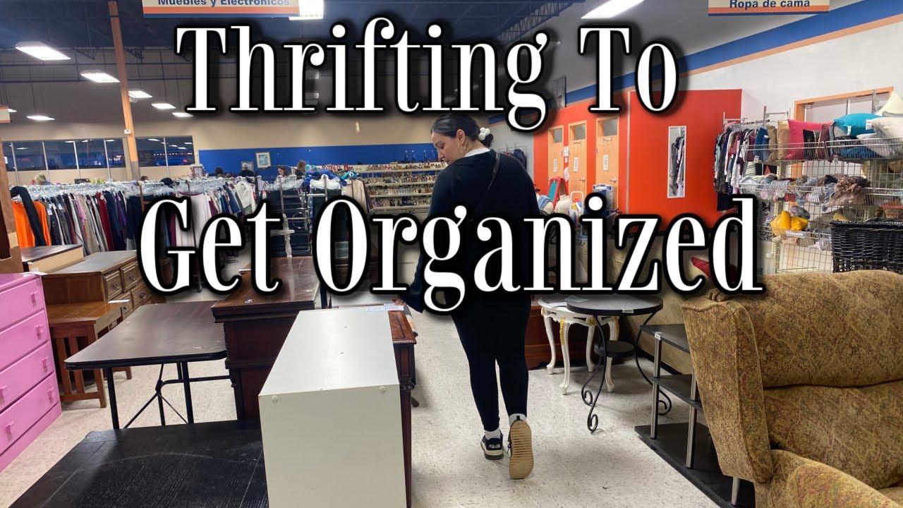 MUST- HAVES To Get ORGANIZED & REFRESH Your Home for 2023 | Thrift With Me