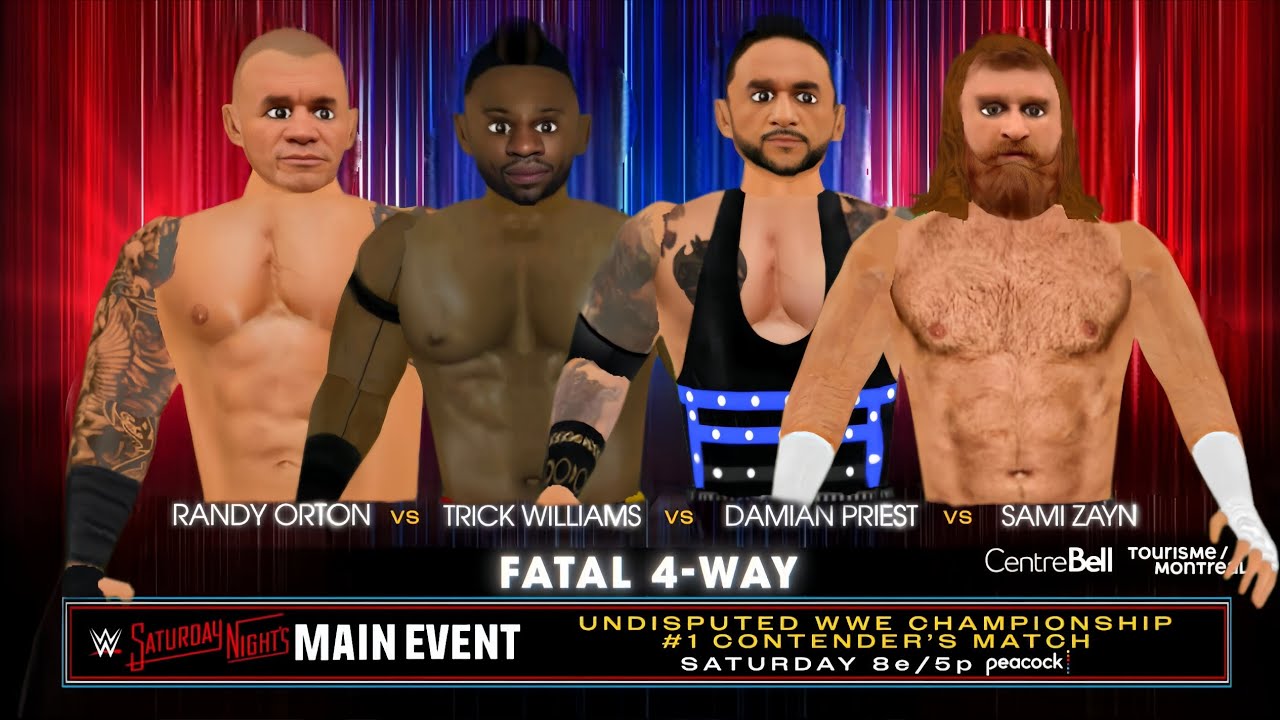 Undisputed WWE championship #1 contenders match 