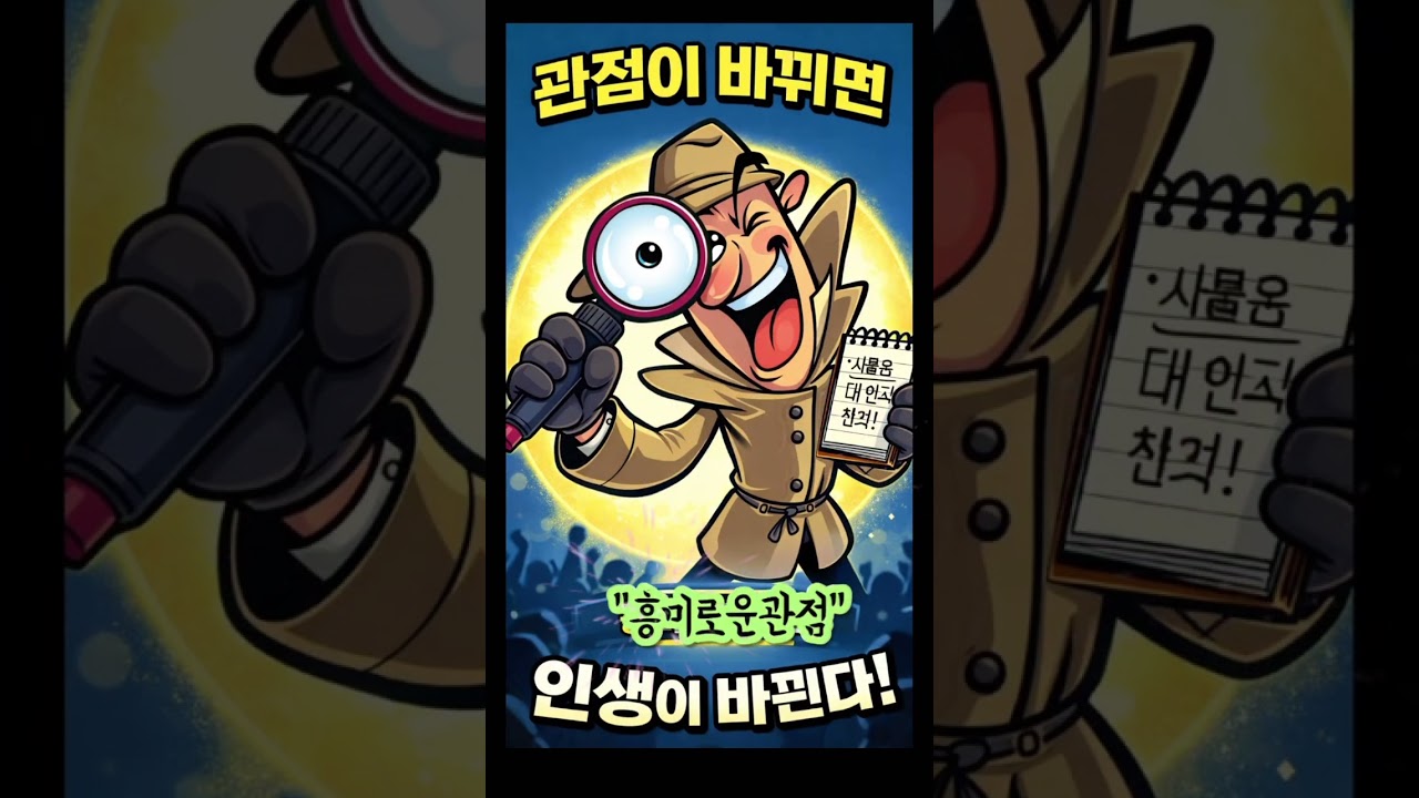 #흥미로운관점 _ 관점