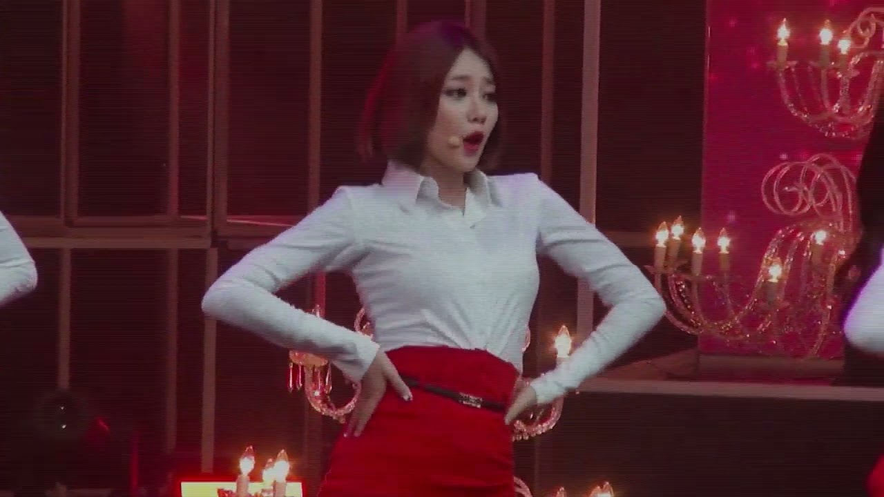AOA (YUNA)💗 _Mini skirt 2014