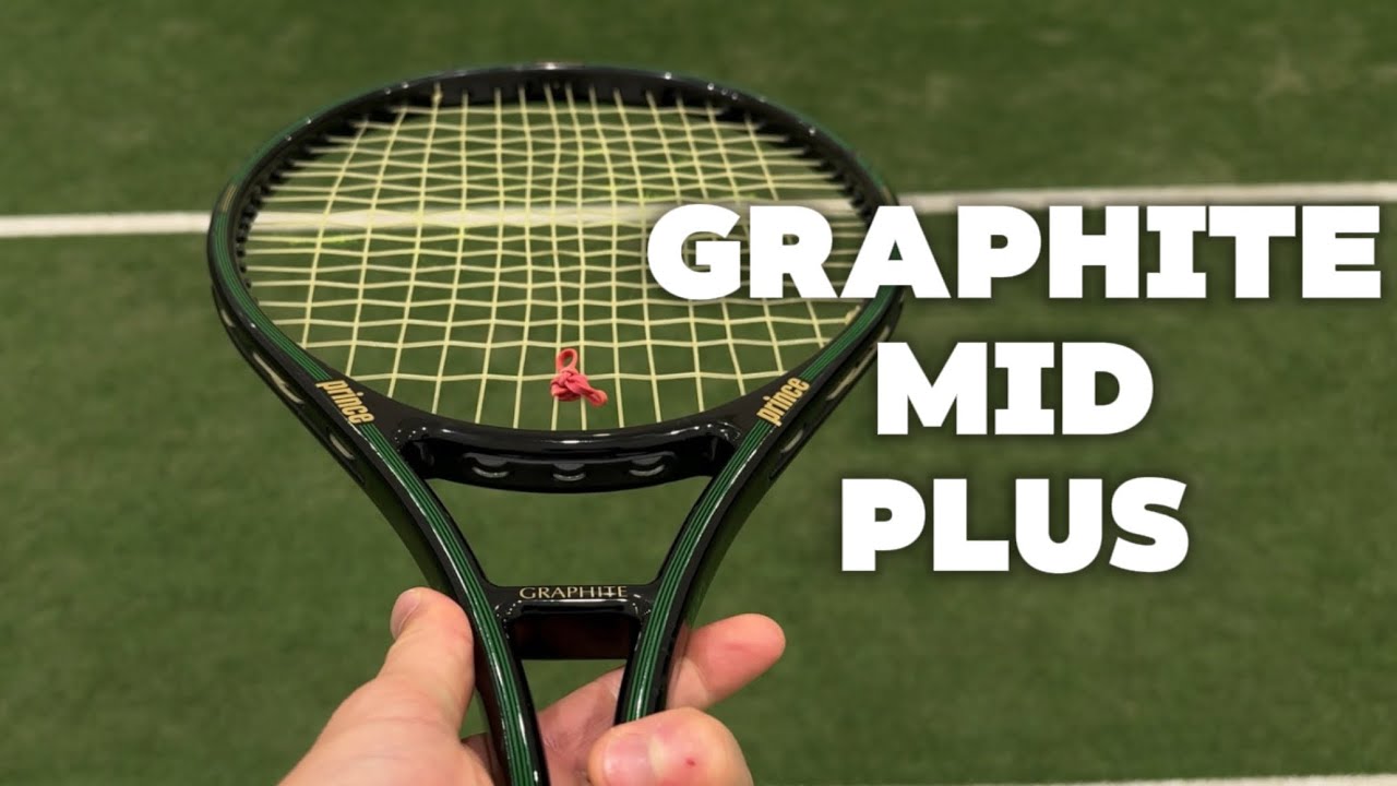 Я пробую Prince Graphite Mid Plus | Обзор классической ракетки 80-х