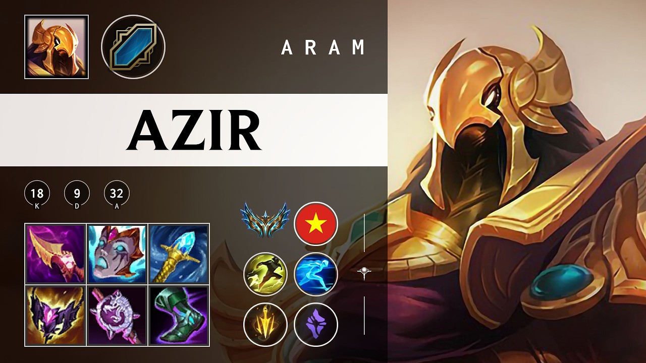 Azir ARAM - VN Challenger Patch 26.05
