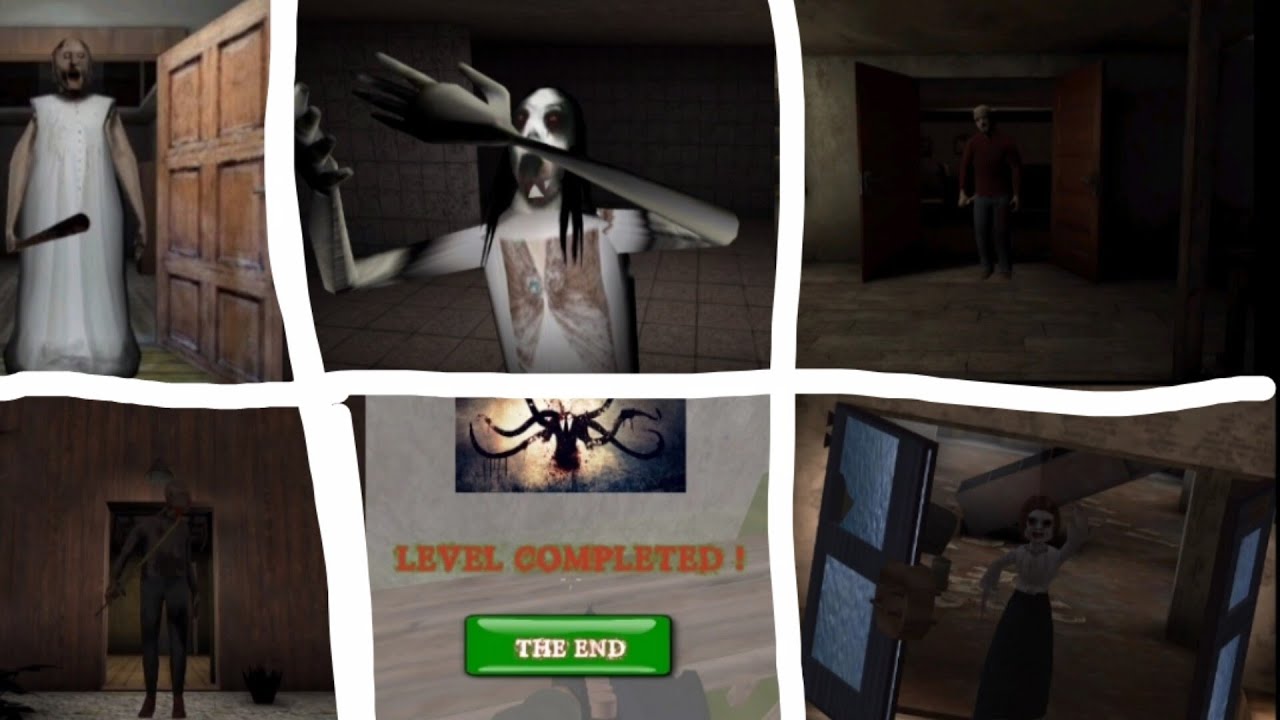 N+ Escape Endings #3 |Granny🚪Dread Teacher🚪 Slendrina🚪Alvaro In Psychopath Hunt & More