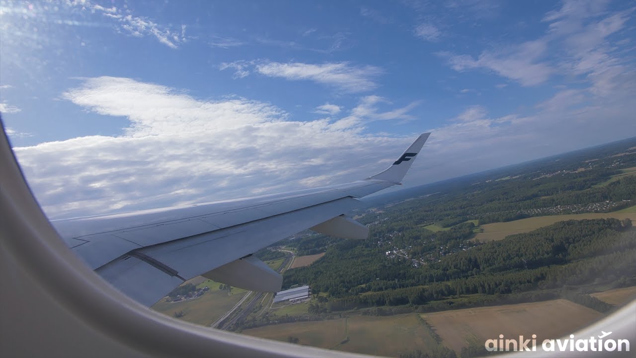 Finnair E190 Helsinki (HEL) takeoff