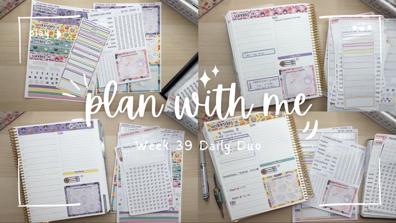 ERIN CONDREN DAILY DUO PLAN WITH ME | WEEK AT A GLANCE | PLAN WITH ME | DAILY PLANNER| AFTER THE PEN