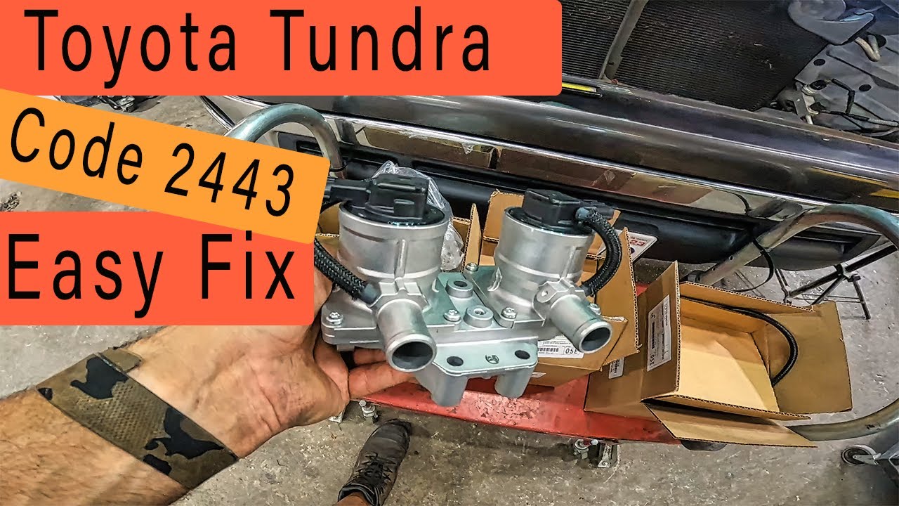 Toyota P2443 Вторичный впрыск воздуха: причина и решение