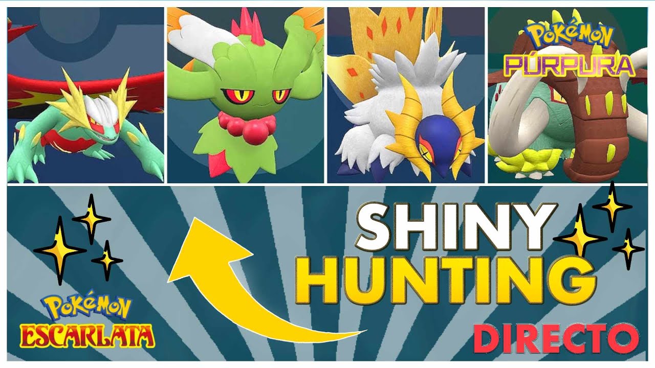 🔴 En busca de la rareza: Directo de Shiny Hunting en Pokémon Escarlata