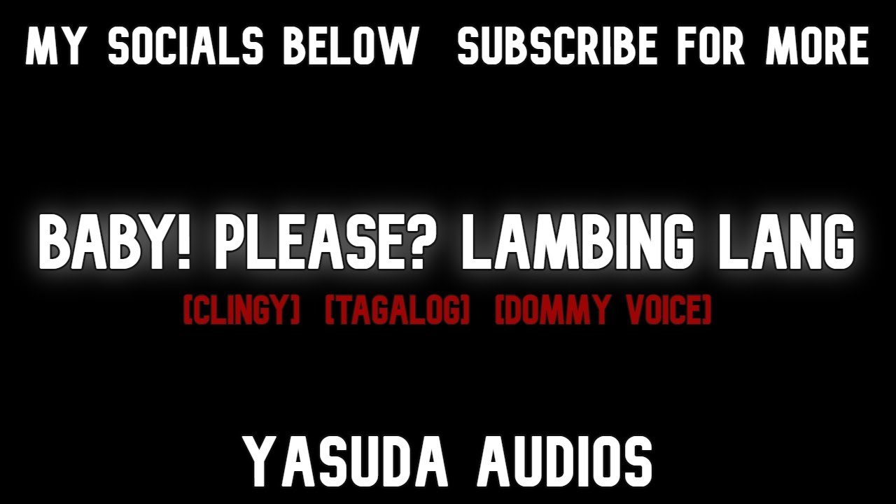 Boyfriend Needy For Lambing | [Tagalog Audio] ASMR Roleplay