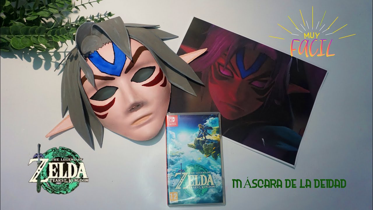 Máscara de la Deidad (Zelda)  muy fácil de hacer