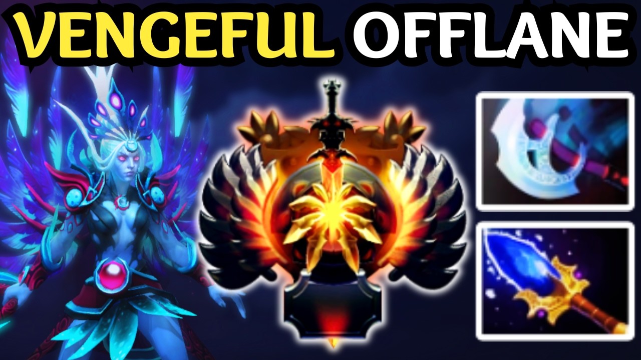🔥 VENGEFUL SPIRIT OFFLANE — MAGIC MISSILE 😈 VENGEANCE SWAP 😈 AURA DOMINATION 😈 | DOTA 2 🔥
