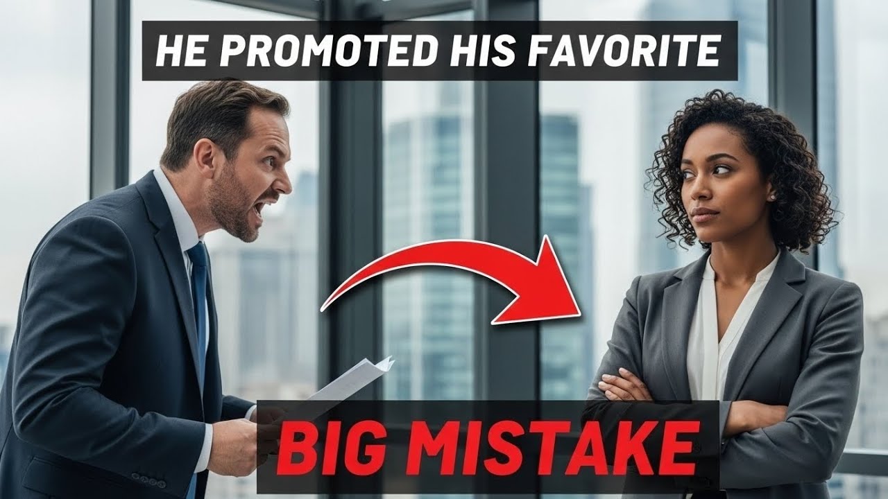 My Manager Promoted His Favorite Employee Over Me — HR Didn't Ignore the Paper Trail