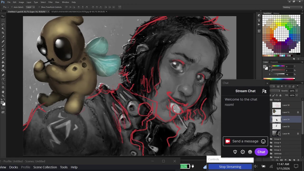 lollipop Chill sketch stream pt2