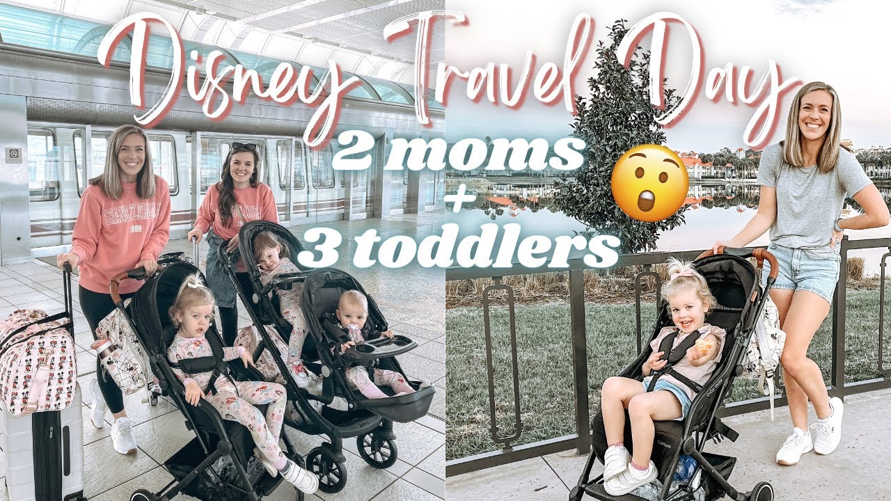Disney World Travel Day | Checking Into Caribbean Beach | Traveling with Toddlers | February 2023