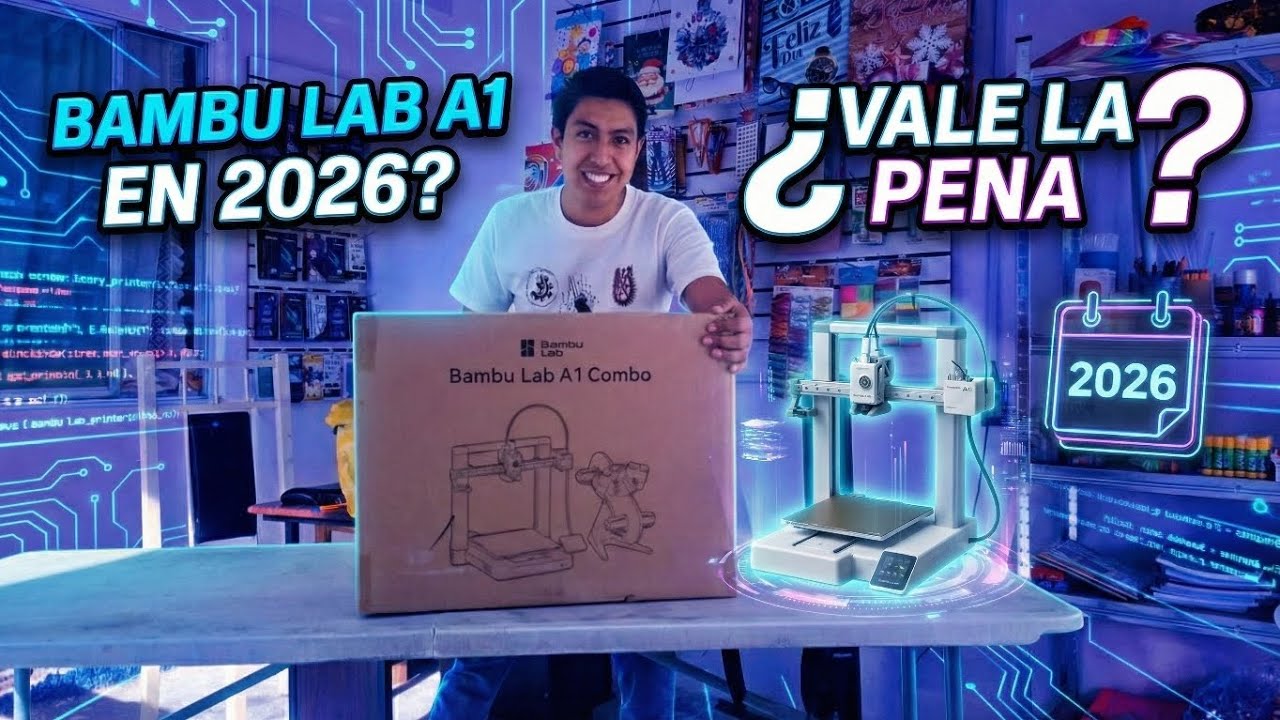 ​"Bambu Lab A1 en 2026: ¿Sigue siendo la REINA o ya fue?" | Lalo Tech VG