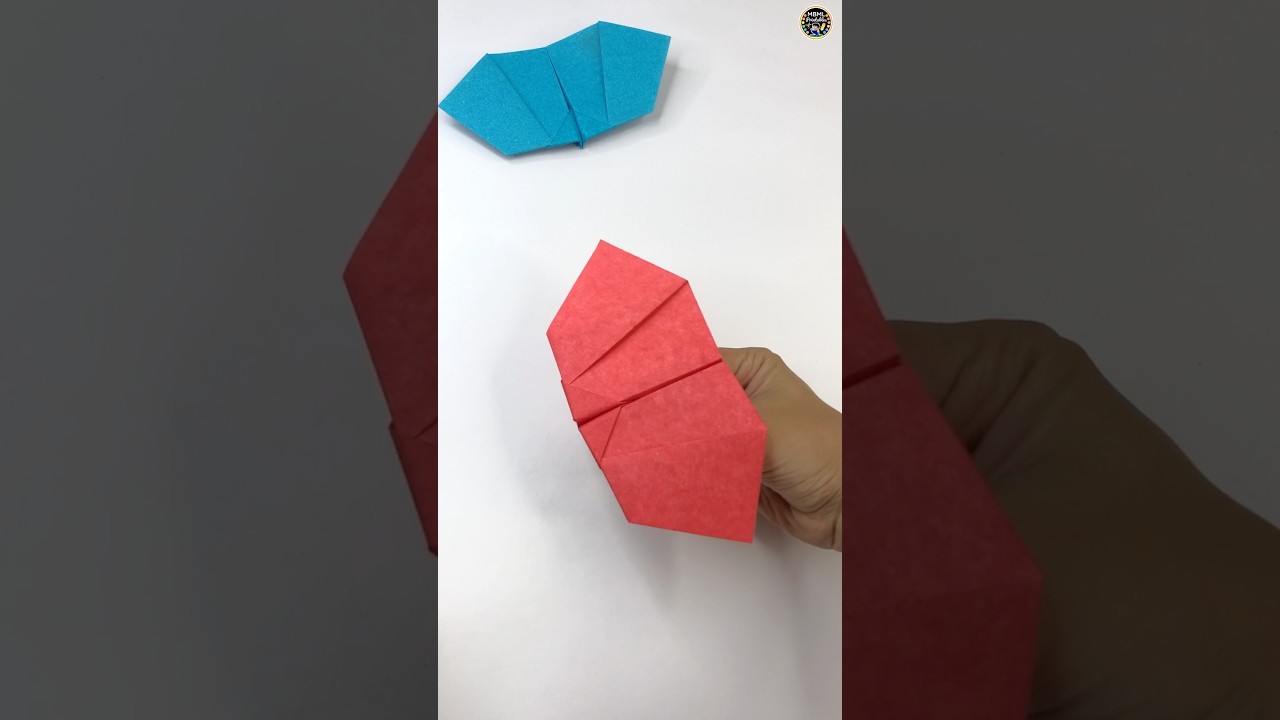 Flapping Paper Airplane That Flies Far | paper Plane Origami Craft For Kids