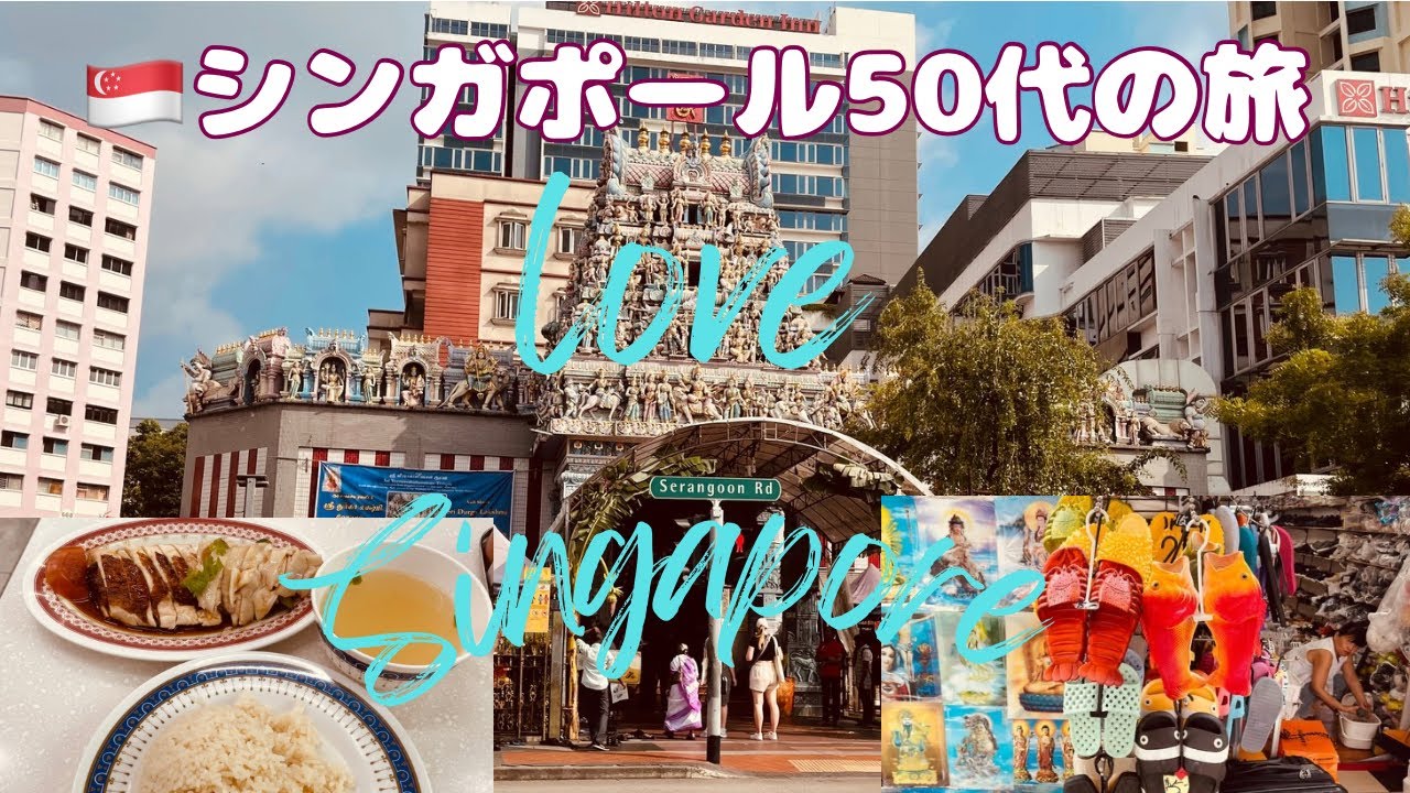 🇸🇬シンガポール50代旅最終編| 激熱リトルインディア|オーチャードの隠れたチキンライス名店「ラッキーチキンライス」