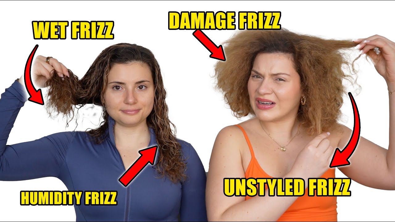 HOW TO DIAGNOSE YOUR FRIZZ TYPE  + how to ACTUALLY fix it!
