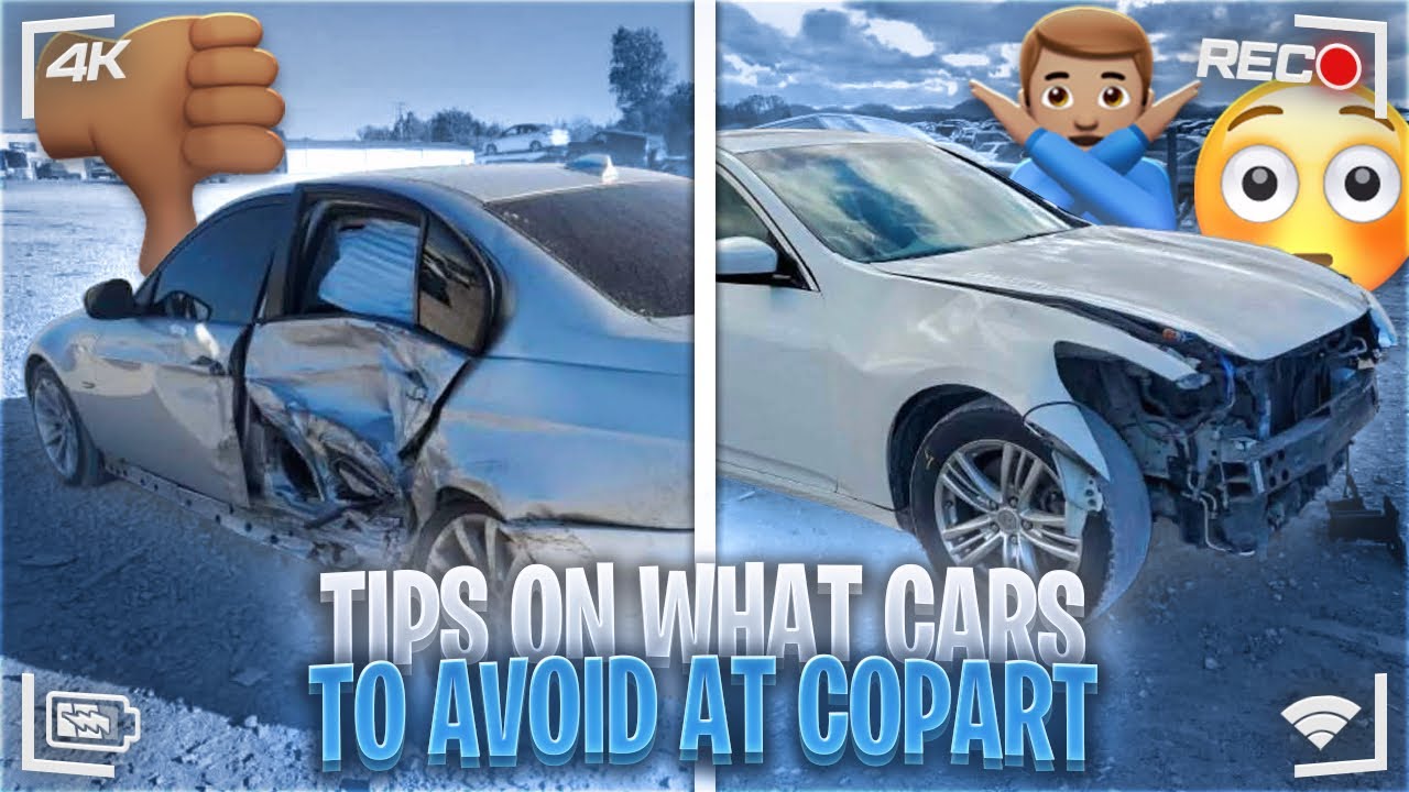 Советы о том, каких автомобилей следует избегать на Copart✅