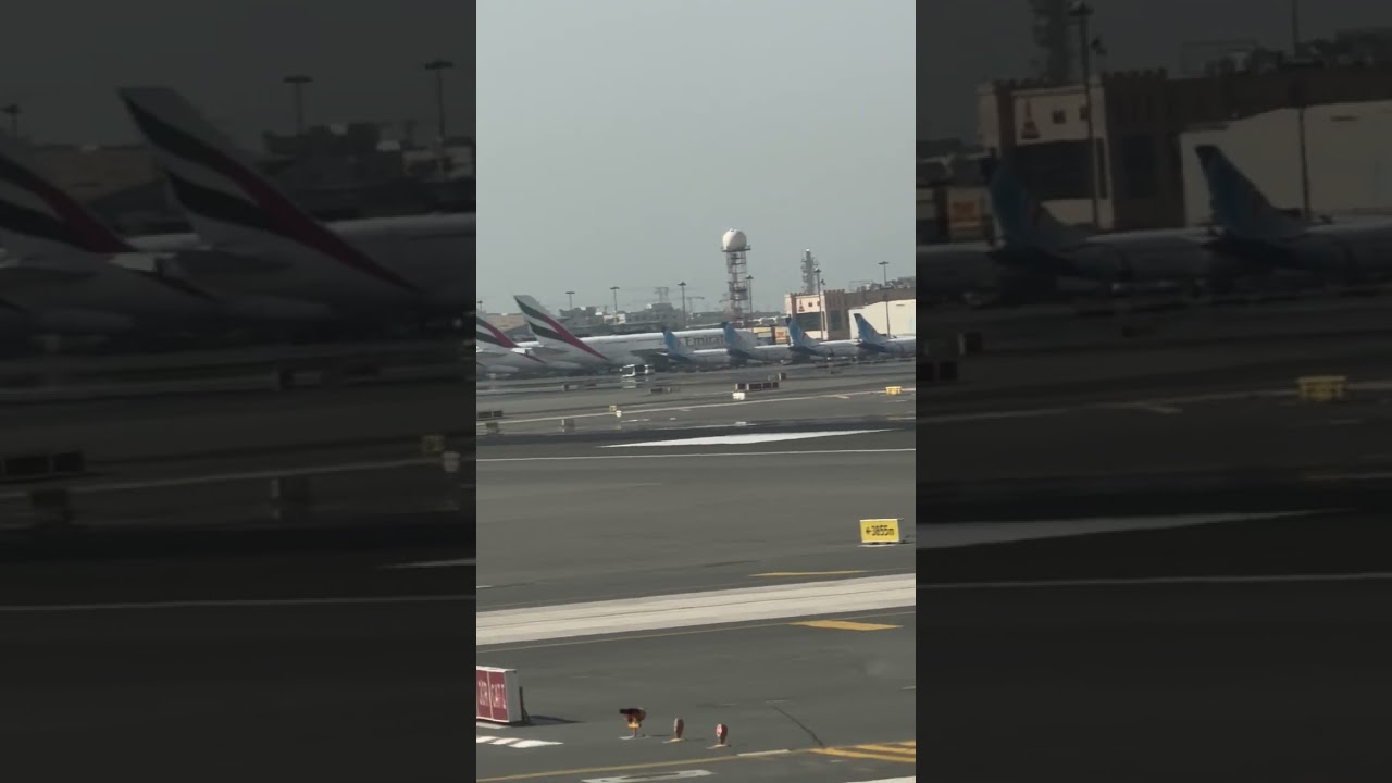 Leaving Dubai Airport take off  march 9th 2026