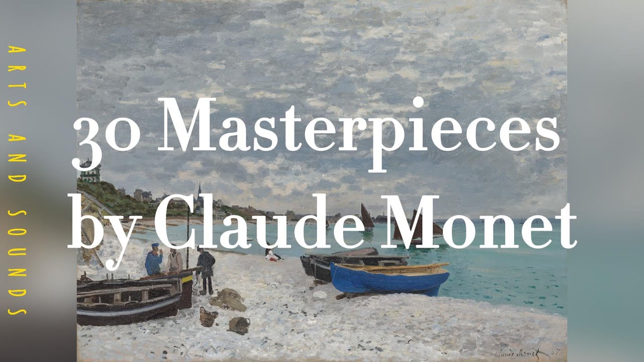 30 Claude Monet Paintings Screensaver with Classic Music